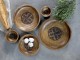 Dřevěná servírovací miska z mangového dřeva Tours Bowl - Ø 12*5 cm/ 250ml Chic Antique