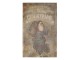 Vintage kovový nástěnný obraz se Santou Merry Christmas - 64*1*100 cm Chic Antique