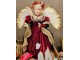 Dekorace socha Anděl ve zdobných šatech - 50*23*65 cm Clayre & Eef