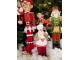 Vánoční dekorace Santa cukrář - 13*10*28 cm Clayre & Eef