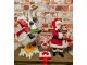 Červený věšák na punčochy Elf - 11*8*20 cm Clayre & Eef