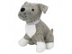Šedá dveřní zarážka pes Dog - 25*21*26 cm Mars & More 
