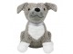 Šedá dveřní zarážka pes Dog - 25*21*26 cm Mars & More 