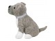 Šedá dveřní zarážka pes Dog - 25*21*26 cm Mars & More 