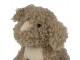 Hnědá kudrnatá dveřní zarážka pes Dog - 21*22*25 cm Mars & More 
