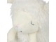 Bílá dveřní zarážka spící ovečka Sheep - 24*24*21 cm Mars & More 