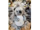 Šedá dveřní zarážka ježek Hedgehog - 15*14*21 cm Mars & More 