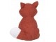 Rezavá dveřní zarážka liška Fox - 15*14*22 cm Mars & More 