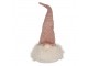 Dekorace socha skřítek Gnome se svítícím nosem - 20*20*44 cm/ 2*CR2032 Clayre & Eef
