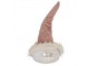 Dekorace socha skřítek Gnome se svítícím nosem - 20*20*44 cm/ 2*CR2032 Clayre & Eef