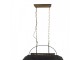Béžovo-černé antik stropní světlo v Industrial stylu Bocco - 99*30*70 cm Clayre & Eef