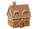 Vánoční perníková chaloupka s Led světýlky Gingerbread House - 18*14*22cm J-Line by Jolipa