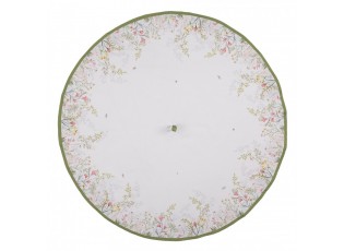 Bavlněná kulatá utěrka s lučními květy Wildflower Fields - Ø 80 cm