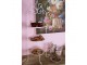 Bílý antik kovový stojan na 3 talíře Etagere - 38*30*77 cm Clayre & Eef
