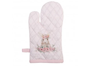 Bavlněná dětská chňapka - rukavice s králíčkem Floral Easter Bunny - 12*21 cm