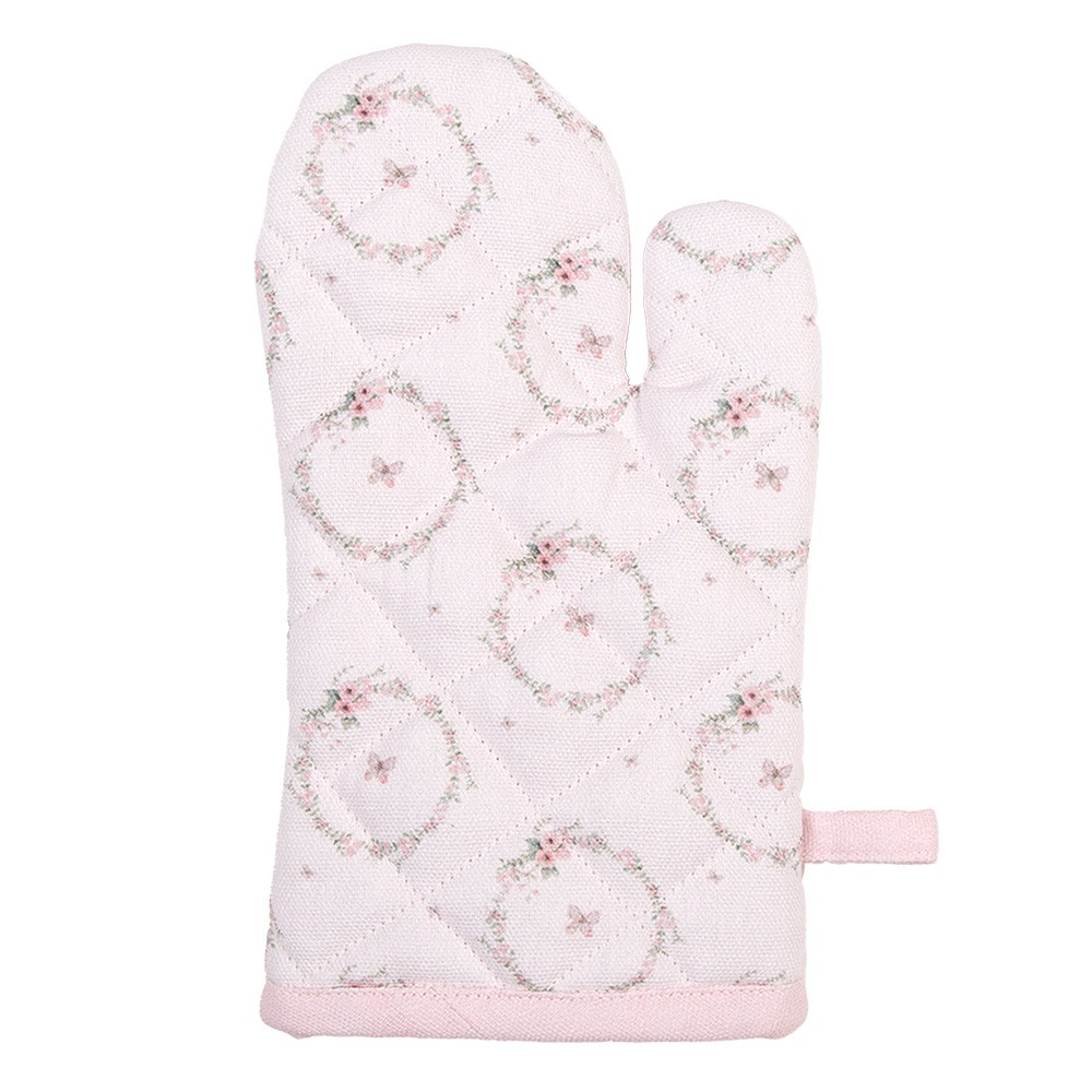 Bavlněná dětská chňapka - rukavice s králíčkem Floral Easter Bunny - 12*21 cm Clayre & Eef Bavlněná dětská chňapka - rukavice s králíčkem Floral Easter Bunny - 12*21 cm Clayre & Eef