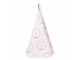 Bavlněná kulatá utěrka s květy Floral Easter Bunny - Ø 80 cm Clayre & Eef