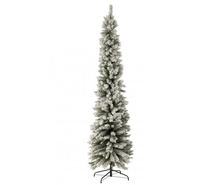 Zasněžený vánoční stromek Snowy Green - 57*57*240 cm J-Line by Jolipa