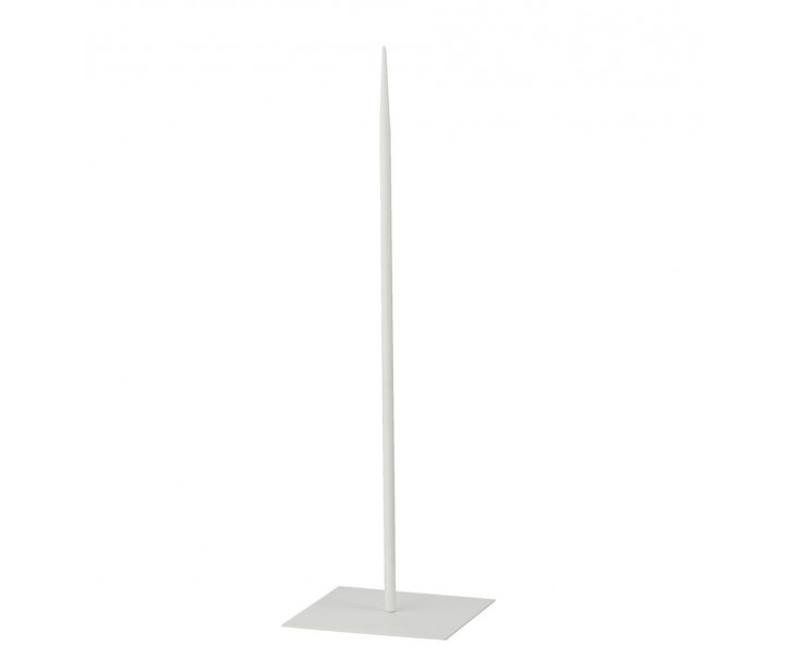 Bílý kovový stojan na toaletní papír M - 18*18*60 cm J-Line by Jolipa
