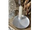 Bílo - zlatý kovový svícen Marrakech white - Ø 12*3 cm daan kromhout