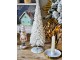 Bílo - zlatý antik kovový svícen Marrakech white - Ø 10*3 cm daan kromhout