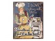 Nástěnná kovová cedule I Love Cooking With Wine - 20*1*25 cm Clayre & Eef