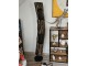 Stojací dřevěná lampa Paulownia Black 2 - Ø 21*133 cm J-Line by Jolipa