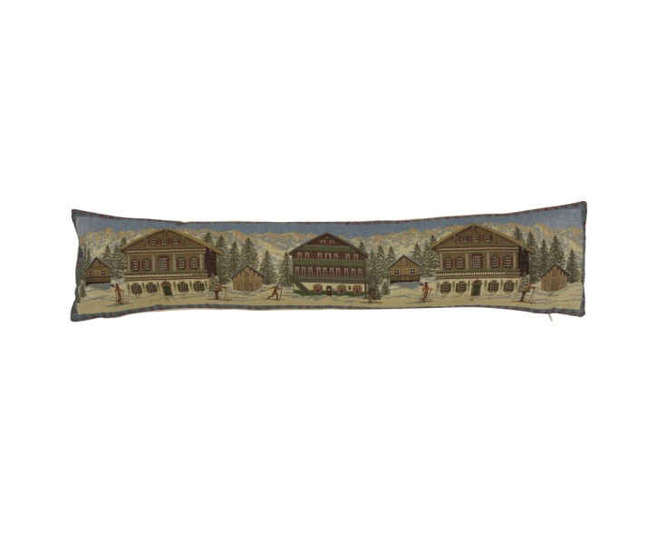Gobelinový dlouhý polštář horská chata Chalet - 90*15*20cm Mars & More 