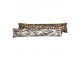 Kožený dlouhý polštář z hovězí kůže Cow leopard - 90*20*10cm Mars & More 