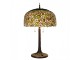 Barevná stolní lampa Tiffany Flower Garden - Ø 46*72cm Clayre & Eef
