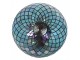 Modrá stolní lampa Tiffany Blue Ocean - Ø 40*61cm Clayre & Eef