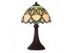 Barevná stolní lampa Tiffany Delafosse - Ø 25*42 cm Clayre & Eef