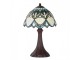 Barevná stolní lampa Tiffany Delafosse - Ø 25*42 cm Clayre & Eef