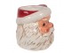Keramický hrnek hlava Santa - 14*10*11 cm / 450 ml Clayre & Eef