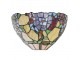 Nástěnné světlo Tiffany s květy Violle - 30*15*18 cm E14/max 1*40W Clayre & Eef
