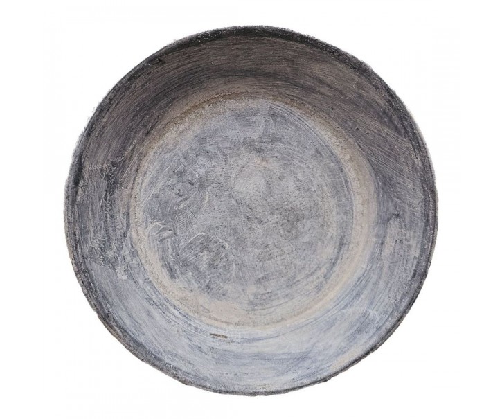 Zinkový antik plechový svícen Dorié - Ø 9*2cm Sommerfield