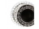 Stříbrný skleněný svícen s kamínky Rhinestone silver S - 10 cm Mars & More 