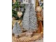 Dekorace zelený třpytivý vánoční stromeček Tree glitter - Ø 15*30 cm J-Line by Jolipa