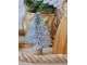 Malý zelený třpytivý vánoční stromeček Tree glitter - Ø 9*15 cm J-Line by Jolipa