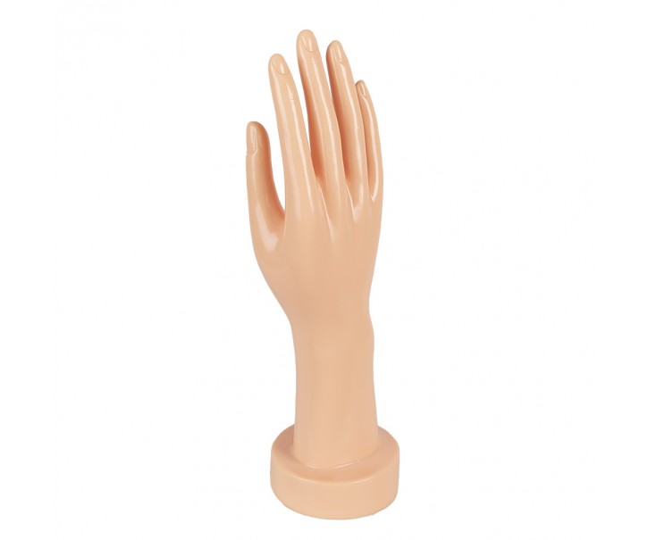 Dekorace dámská ruka na vystavení prstenů - Ø 7*26 cm Clayre & Eef