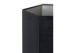 Černé sametové stínidlo Hexagon black - 20*20*26 cm/ E27 Light & Living