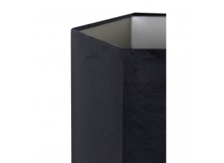 Černé sametové stínidlo Hexagon black - 20*20*26 cm/ E27