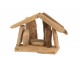 Přírodní dřevěný Betlém s postavičkami Nativity wood - 15*13*12 cm J-Line by Jolipa