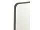 Černé antik nástěnné zrcadlo v kovovém rámu Matt Black - 120*3*40 cm J-Line by Jolipa