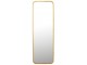 Zlaté antik nástěnné zrcadlo v kovovém rámu Mona Gold - 120*3*40 cm J-Line by Jolipa