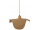 Přírodní stropní světlo se stínidlem z trávy Moonj S - 48*55*8 cm J-Line by Jolipa