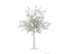 Dekorace stříbrný svítící stromeček Tree leaves silver M - Ø 60*100 cm J-Line by Jolipa