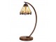 Stolní lampa Tiffany Daira - Ø 20x57 cm E27/max 1x60W Clayre & Eef