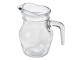 Transparentní skleněný džbánek na vodu - 14*9*13 cm / 500 ml Clayre & Eef