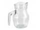 Transparentní skleněný džbánek na vodu - 14*9*13 cm / 500 ml Clayre & Eef